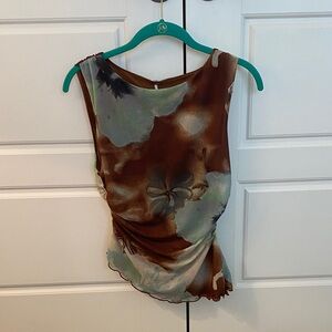 Free people fitted draped Women's Top